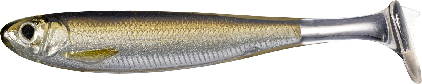 LiveTarget SRS85SK934 ICT Slow-RollShiner - Paddletail, 3"