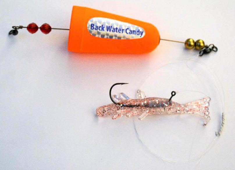 Blue Water Candy 83409 Poppin' CorkRigged w/4" Shrimp Carolina Bug
