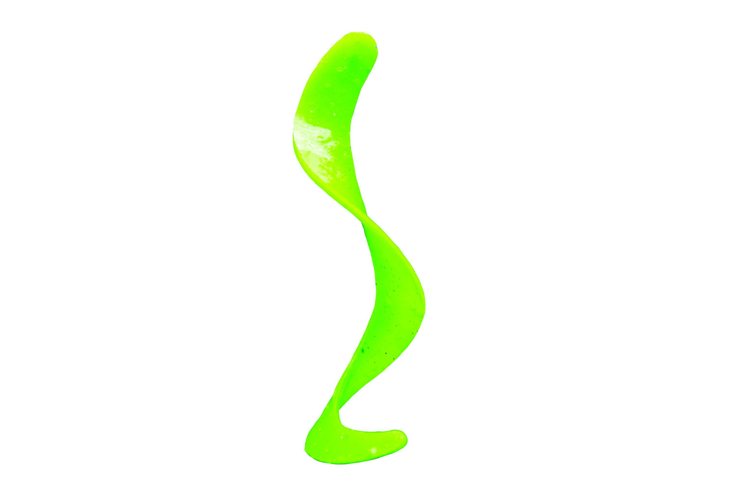 Otter CLC Curly Long Tails 6 1/2" Chartreuse 8/Jar