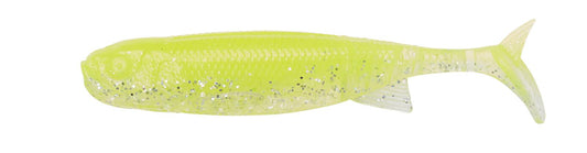 Savage Gear 4096 Duratech Minnow 3.5" LB Clear Chartreuse 5 pc