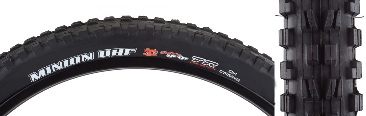 MAXXIS TIRE MAX MINION DHF 27.5x2.5 BK FOLD/603CG/2PLY/TR/WT
