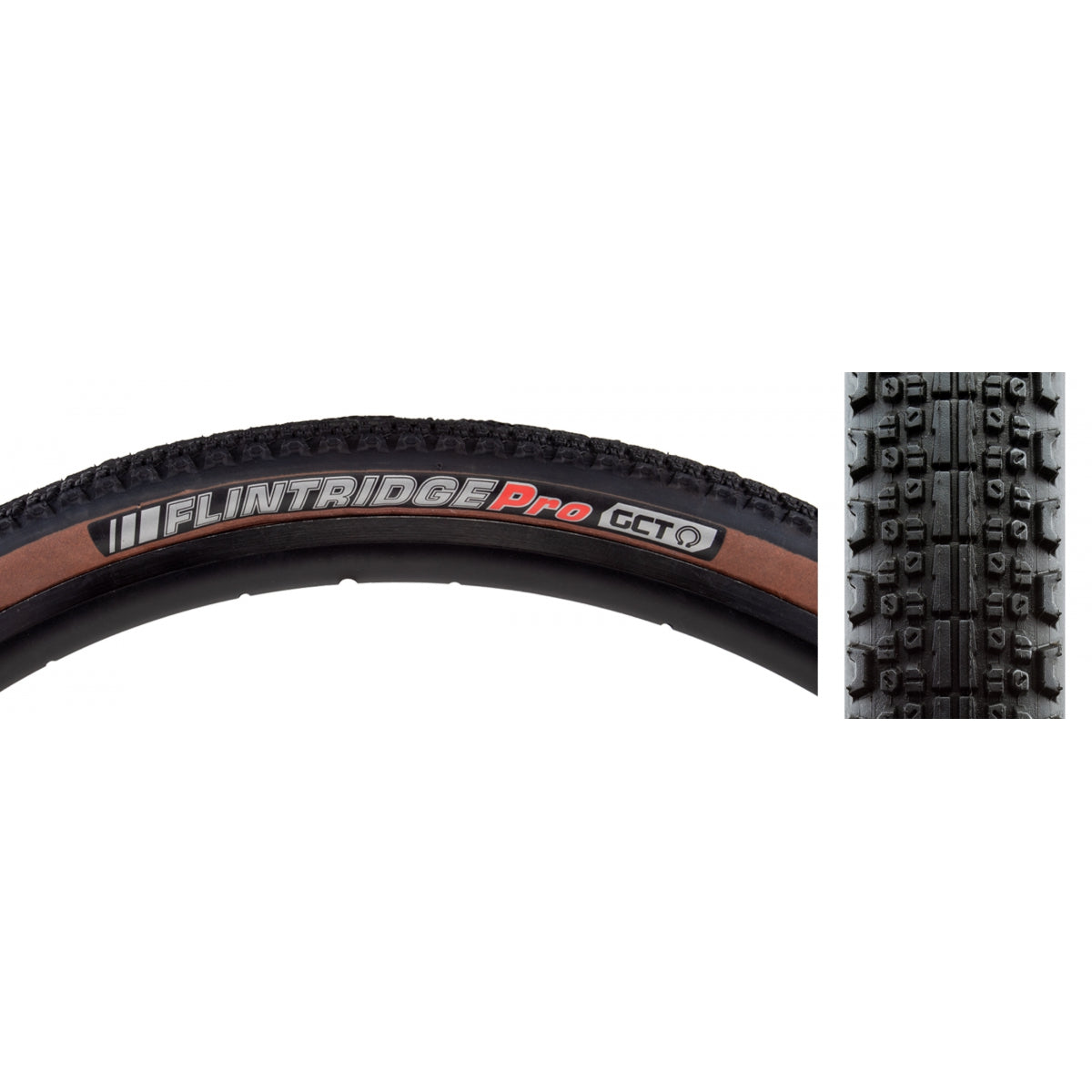 KENDA TIRE KEN FLINTRIDGE PRO 700x40 BK/CSK DTC/GCT/TLR/120 FOLD 50psi