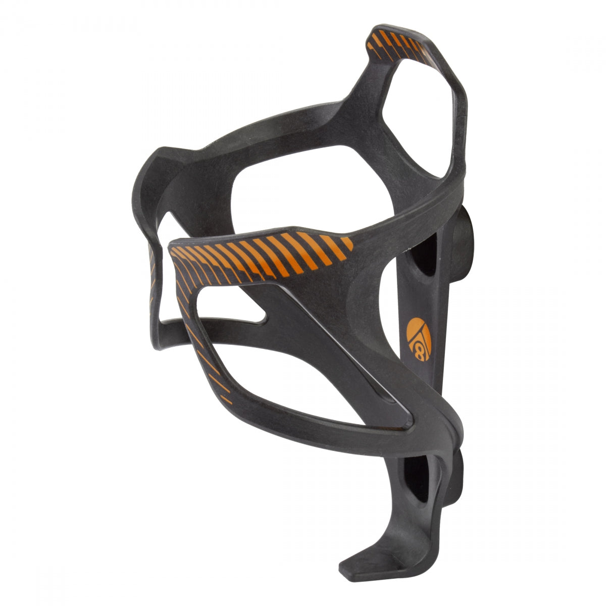 ORIGIN8 BOTTLE CAGE OR8 CARBON COMPOSITE KLUTCH BK/OR