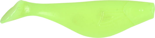 GOT-CHA H9SA3-10OCH Shad Body, 9" Opaque Chartreuse, 3/Pack