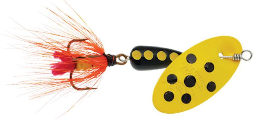 Panther Martin 2PMSPF-YY Spotted Fly 1/16oz Yellow And Yellow