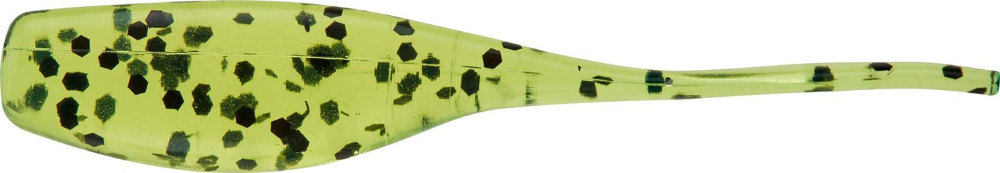 Mister Twister SS18-10BK 2 1/4" Sassy Stingum 12/PK Chartreuse