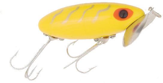 Arbogast G600-03 Jitterbug Topwater Lure 2 1/2" 3/8 oz Yellow