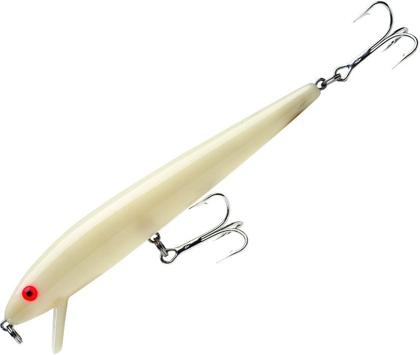 Cotton Cordell C10BONE Red Fin 7" 1 oz Bone Floating