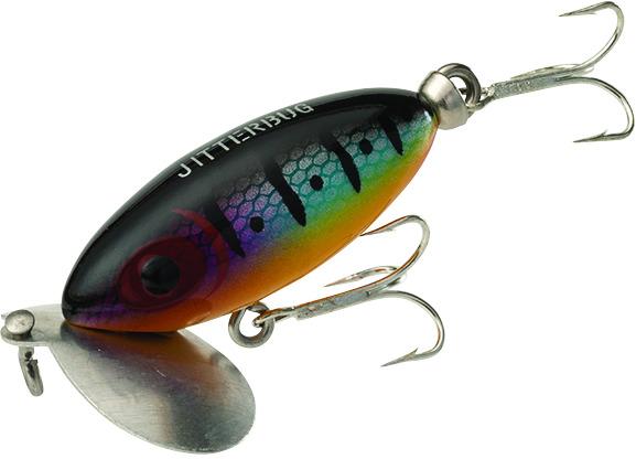 Arbogast G630-P Jitterbug Topwater Lure 2" 1/4 oz Wounded Perch