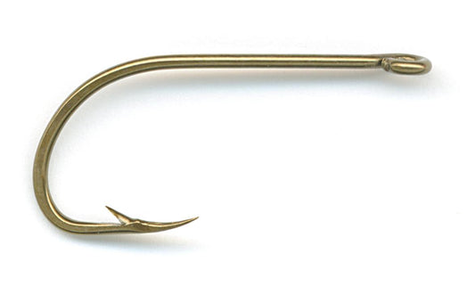 Mustad 92671-BR-6-10 Classic Beak Hook Size 6 Forged Special Long
