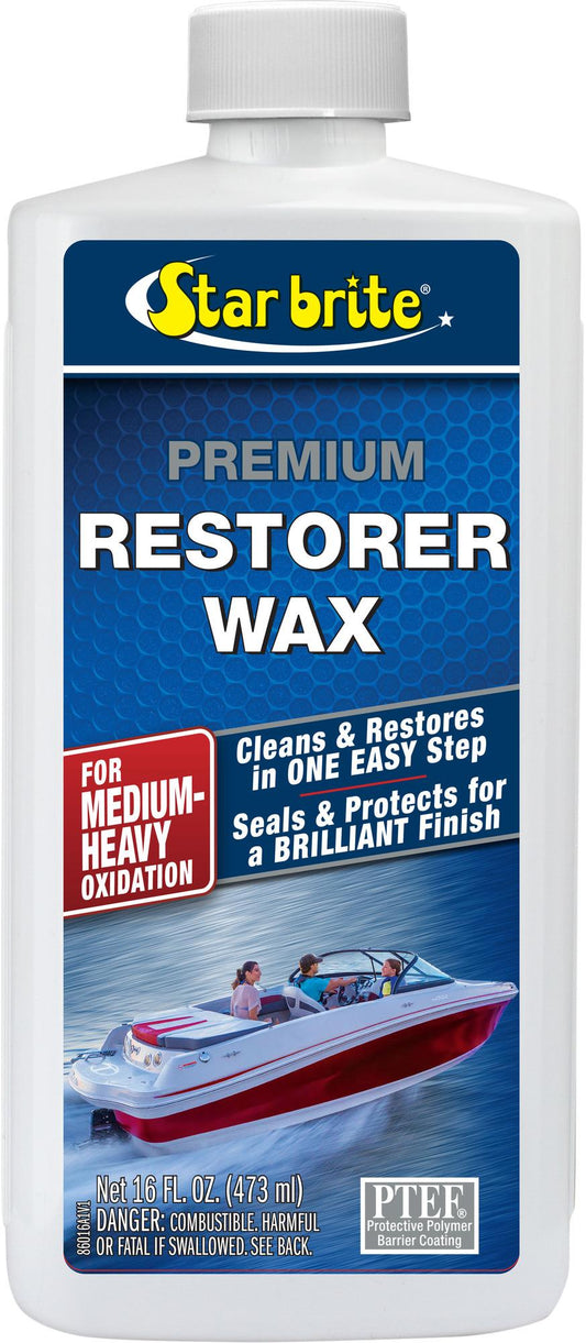 Star Brite 086016 Premium Restorer Wax 16 oz