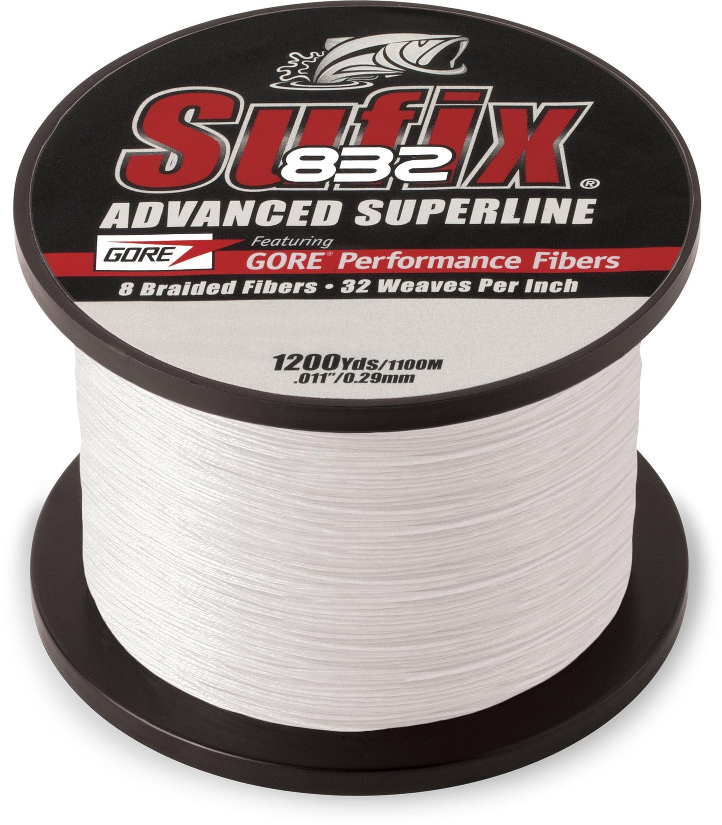 Sufix 660-340GH 832 Advanced Superline Braid 40 lb Test 1200 Yards