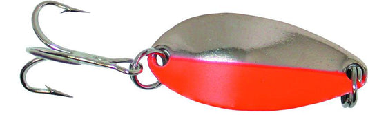 Acme C180/NFS Little Cleo Spoon 1 1/8 oz Nickel & Fluorescent Orange