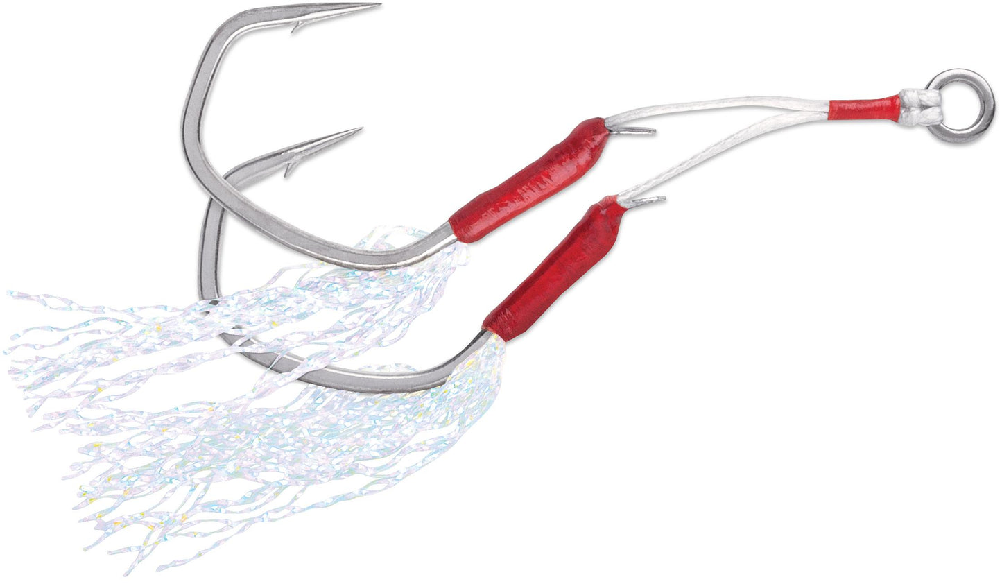 VMC 7117TTI#5/0PP TechSet Tandem Assist Hooks, Tin, #5/0, 200 lb, 2
