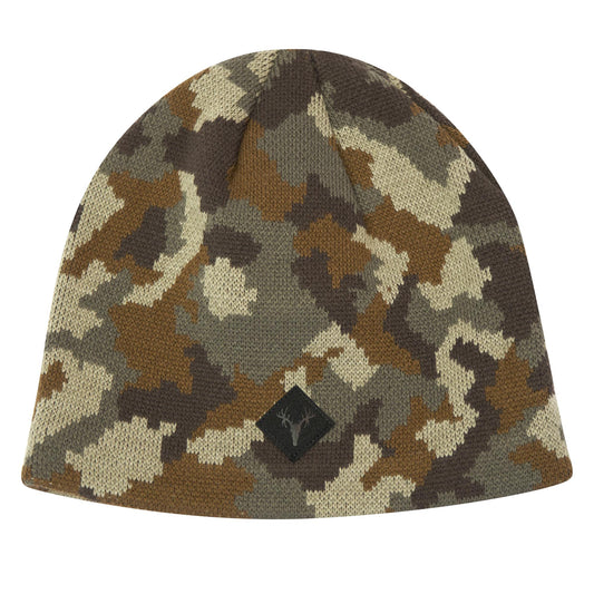 Hot Shot 10-005M-THR Men's Camo Knit Beanie w/ Thermal Knit lining