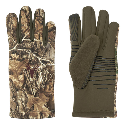 Hot Shot 0E-154LC-L Ladies' Stretch Fleece Touch Glove, Large, Realtree