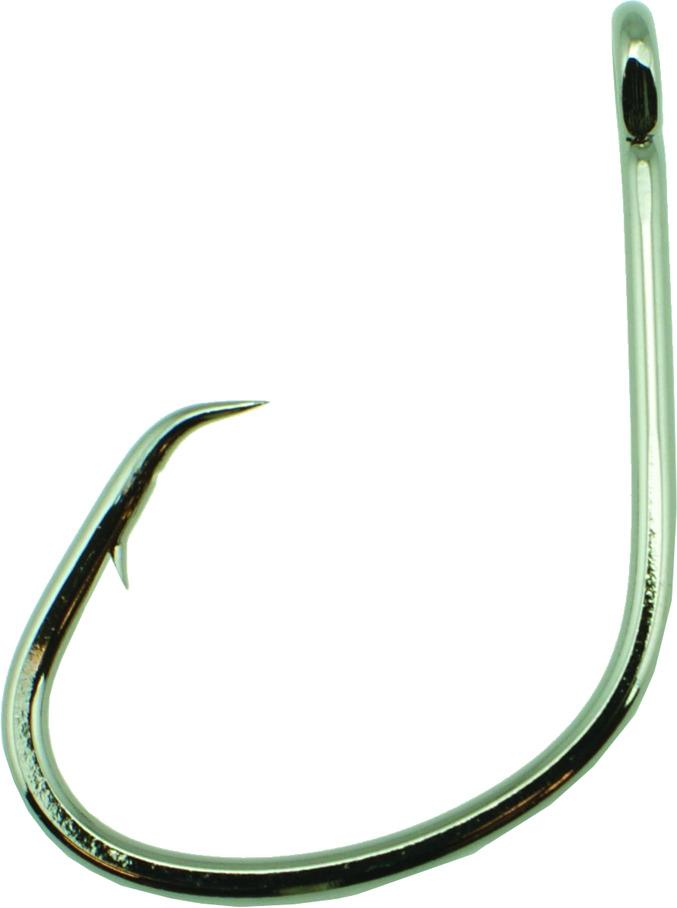 Gamakatsu 332411 Nautilus Light Live Bait Circle Hook Size 1/0