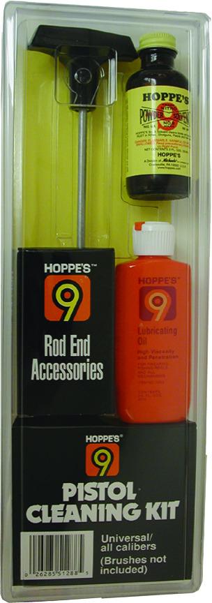Hoppes PCOB Cleaning Kit Pistol Universal All Calibers Clamshell