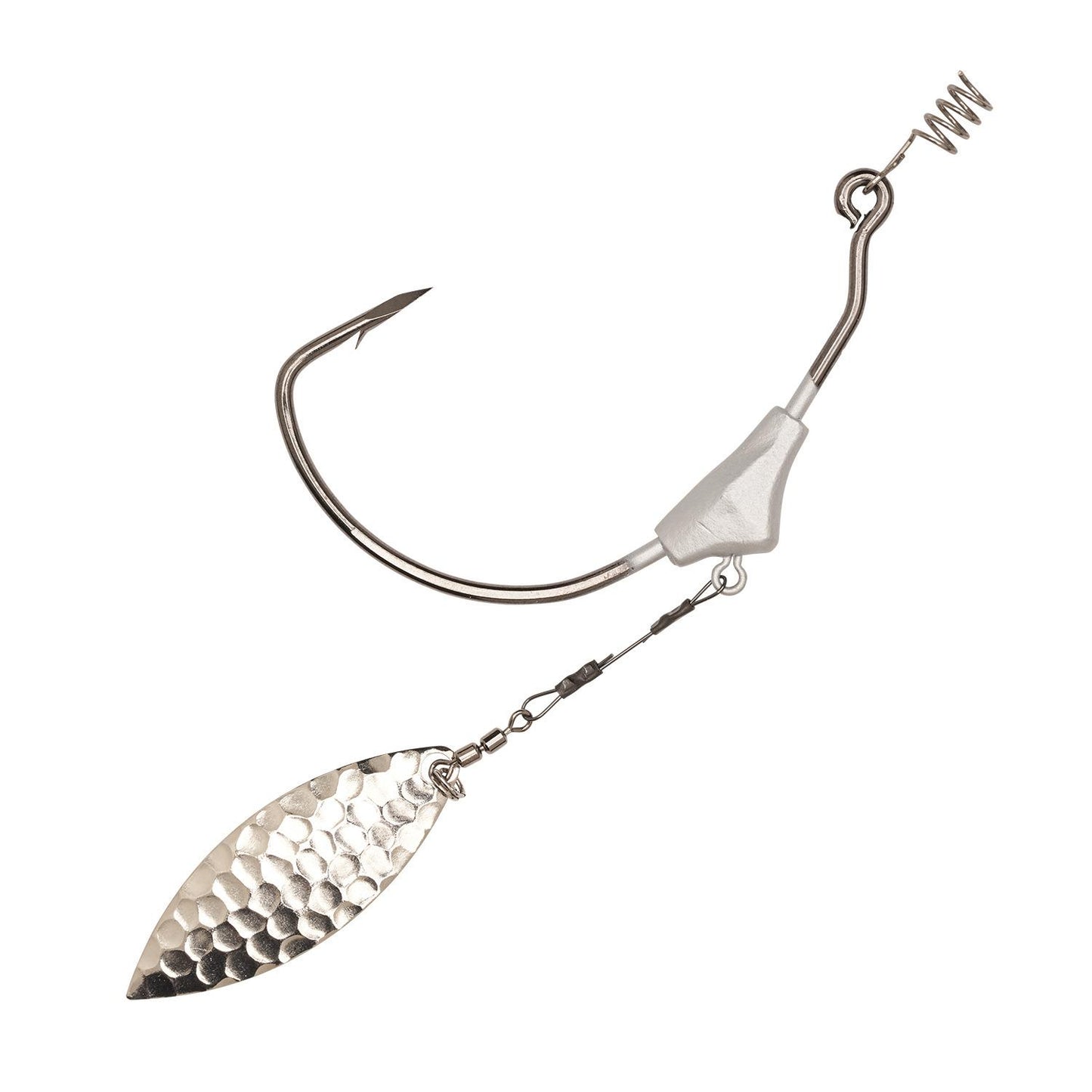 Eagle Claw TK178-714 TROKAR SWIM BLADE 1/4 OZ #3 HAMMERED NICKEL