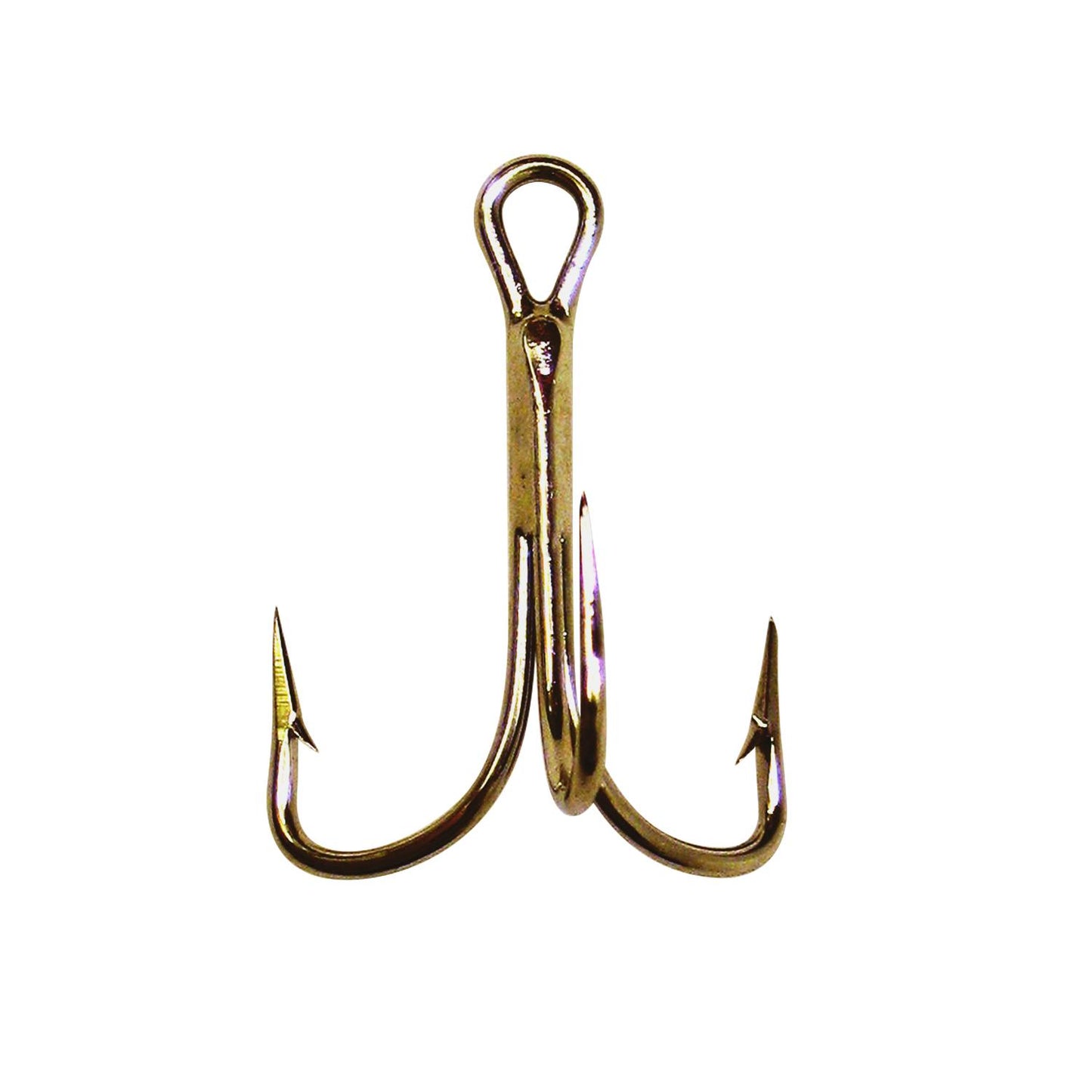 Eagle Claw 974UH-10 Straight point 2X Strong Treble 25 hk per pk size