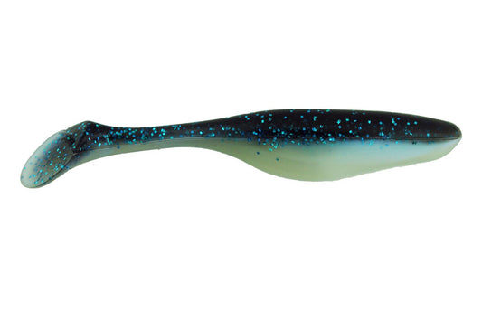 Bass Assassin SSA36593 Saltwater Sea Shad 6" 10 ct Blue Mackeral