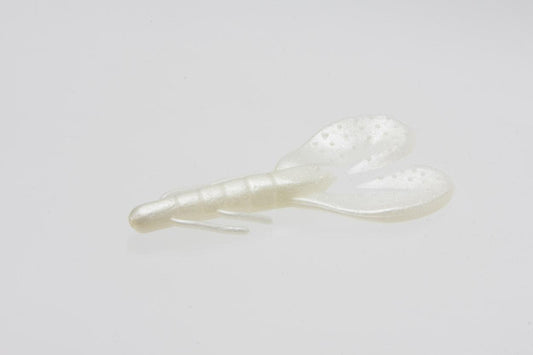 Zoom 089045 Super Speed Craw 4 Inch Fishing Lure 8 Per Package White Pearl