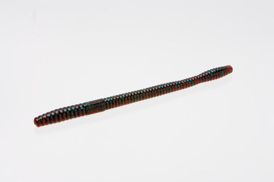 Zoom 115021 Magnum Trick Worm 7 Inch Fishing Lure 8 Per Package Red Bug
