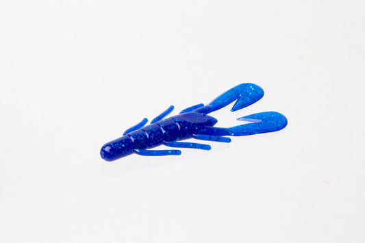 Zoom 146110 Mag UV Speed Craw 4.25" 10pk Sapphire Blue