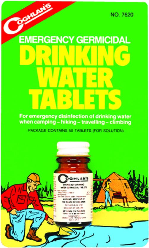 Coghlans 7620 Drinking Water Tablets