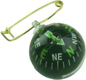 Allen 484 Ball Compass Liquid Filled Pin-On