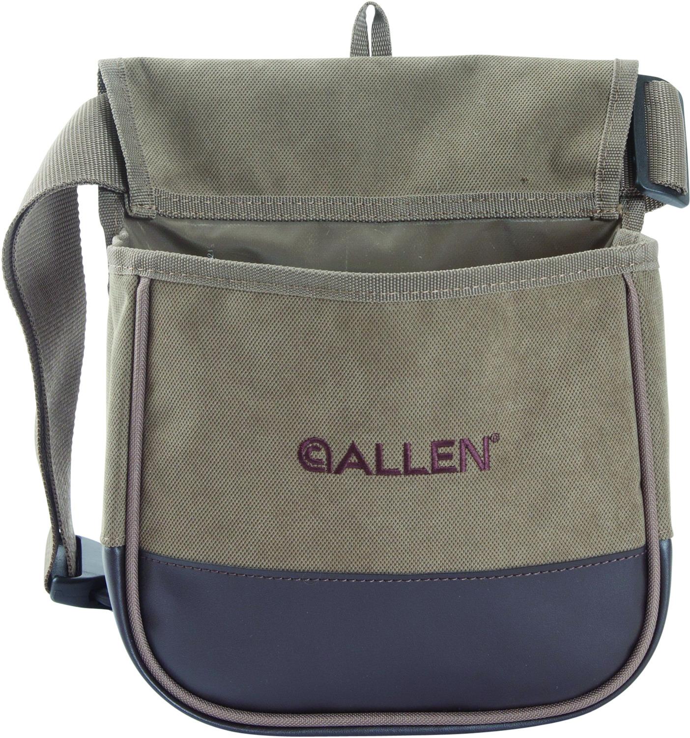 Allen 2306 Select Canvas Double Compartment Shell Bag Olive Green