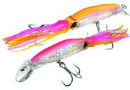 Yo-Zuri Fishing Lure R1166CPHP 3D Squirt Hardbait Squid 7 1/2" 1 1/2 oz