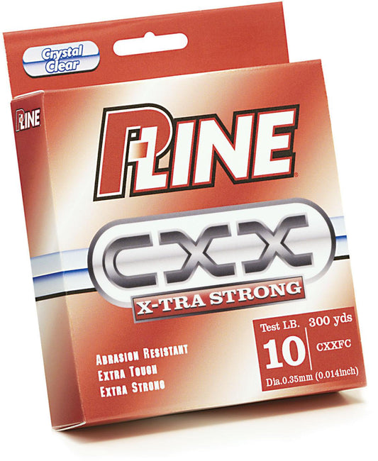 P-Line CXXFC-12 CXX X-Tra Strong Mono Filler Spool 300Yds Crystal