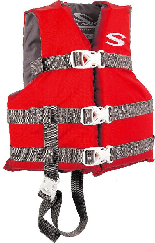 Stearns 3000004470 Childs Boating Vest 30-50Lb Red