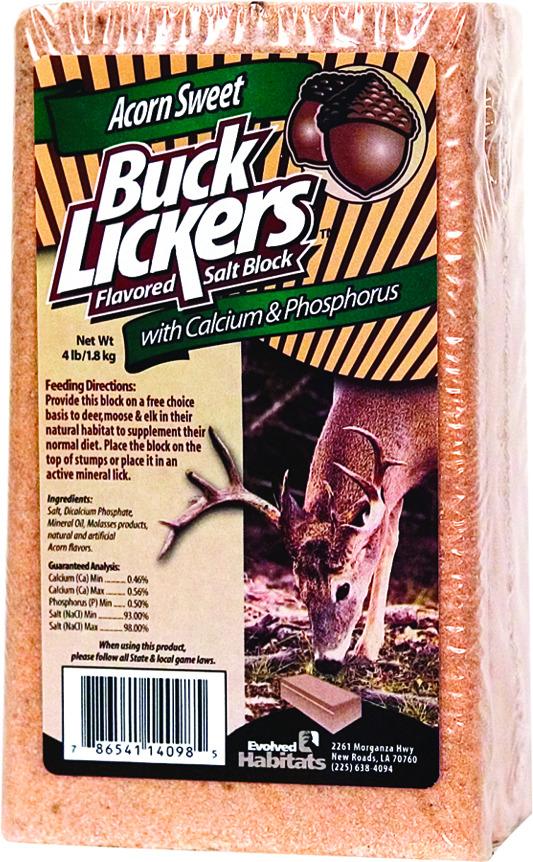 Evolved 14098 Buck Licker Sweet Acorn 4lb Block