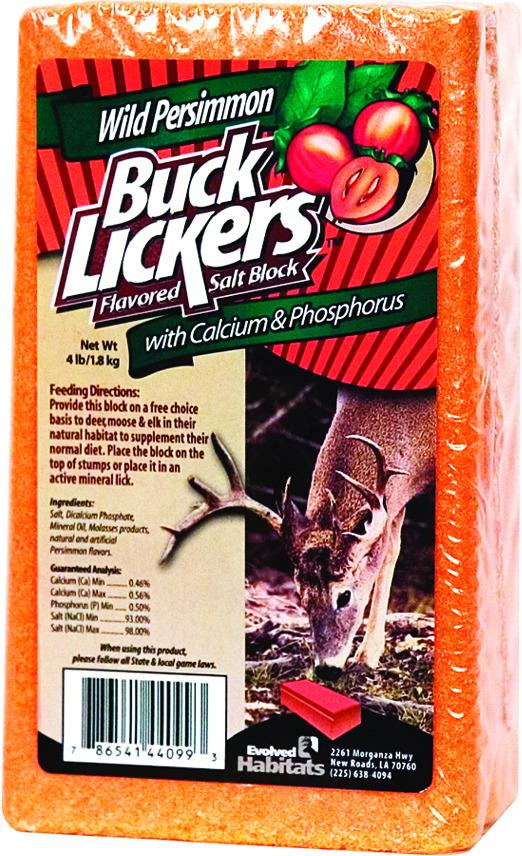 Evolved 44099 Buck Licker Wild Persimmon 4lb Block