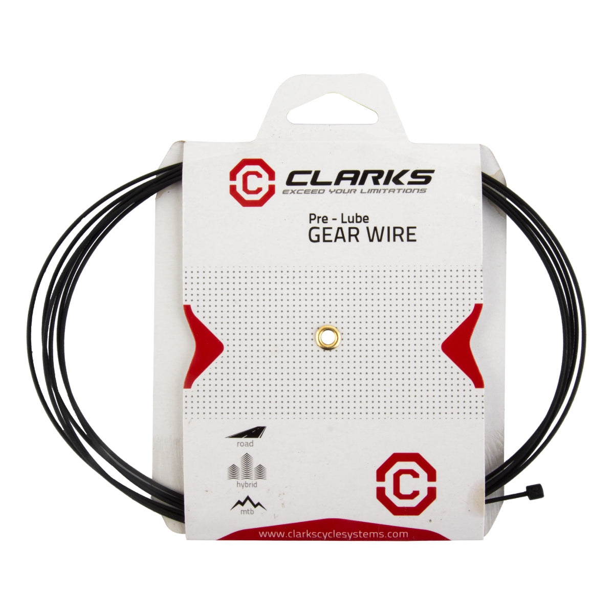 CLARKS CABLE GEAR CLK WIRE SS/TEF 1.1x2275 UNIV