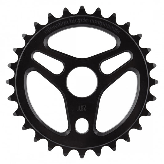ALIENATION CHAINRING AN 1pc 28T 1/8 ENTERPRISE BK