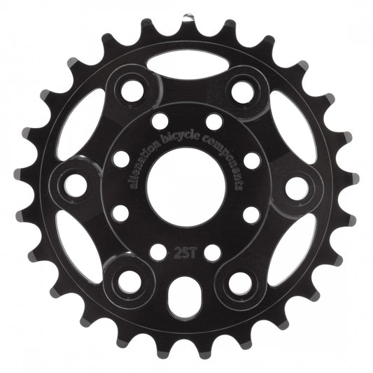 ALIENATION CHAINRING AN 1pc 25T 1/8 LYNX BK