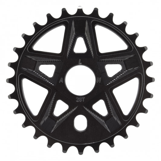 ALIENATION CHAINRING AN 1pc 28T 1/8 PRO RAIDER BK