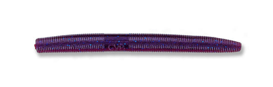 Yamamoto 9S-10-234 Senko Worm 4" 10 Per Pack Purple Pearl with Small Blue