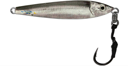 Ahi LDJA-4-AC Live Deception Jigs - 4 oz Anchovy With Assist Hook 300 lb