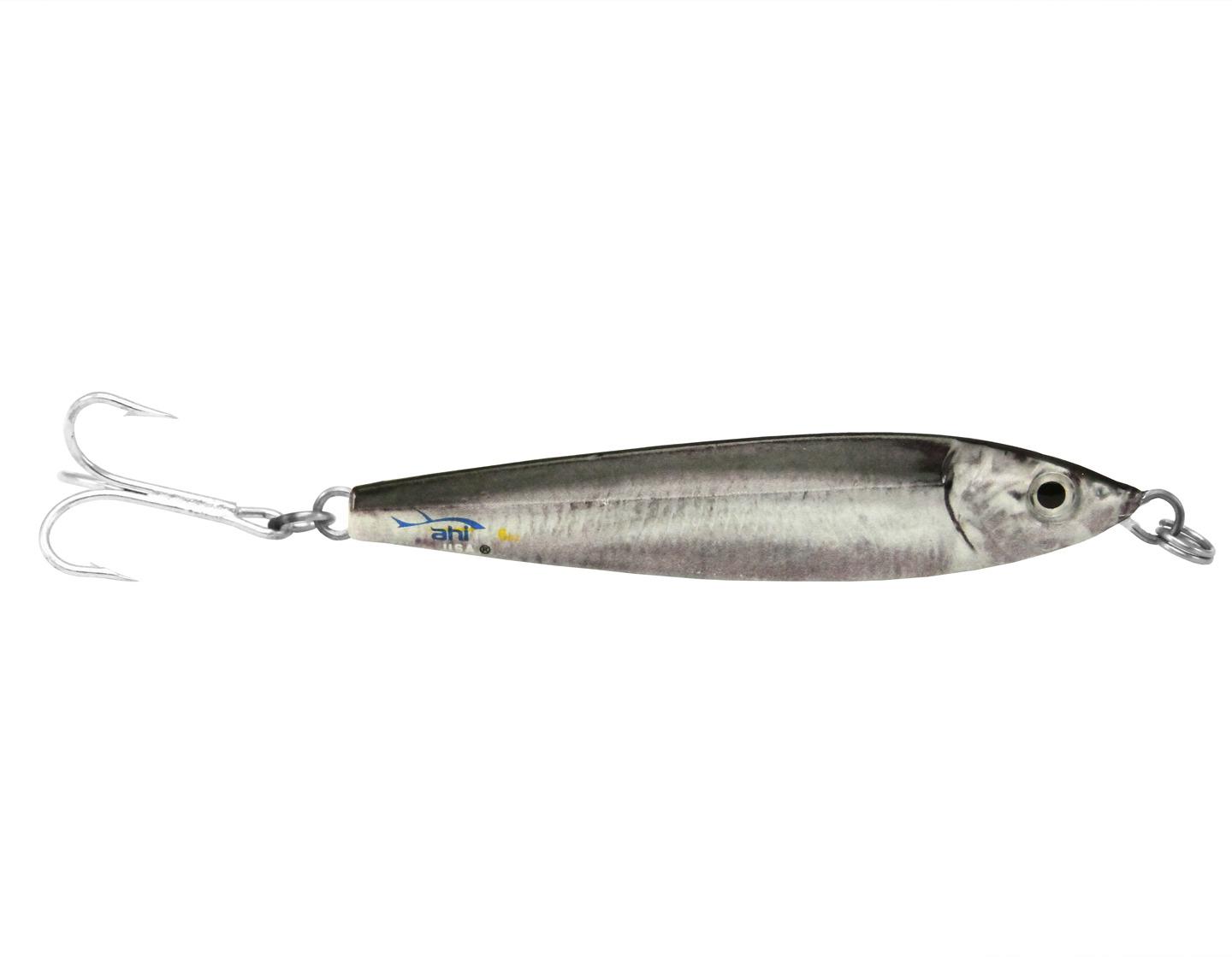 Ahi LDJA-8-AC Live Deception Jigs - 8 oz Anchovy With Assist Hook 300 lb