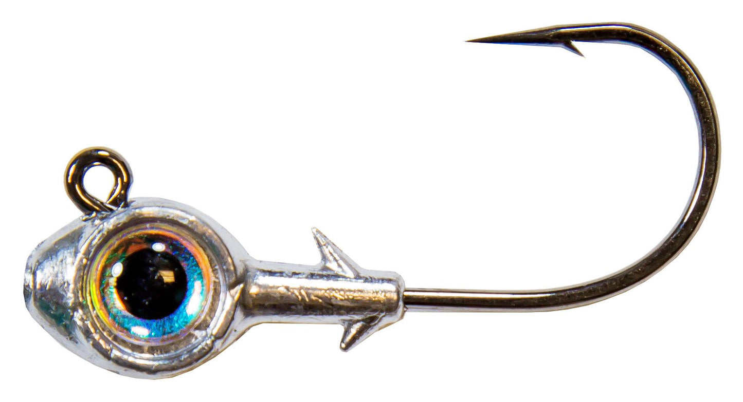 Z-Man TEJH14-02PK3 Trout Eye Jigheads 1/4 oz Pearl 3 Pack