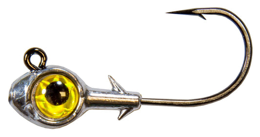 Z-Man Fishing Lure TEJH14-04PK3 Trout Eye Jigheads 1/4 oz Gold 3 Pack