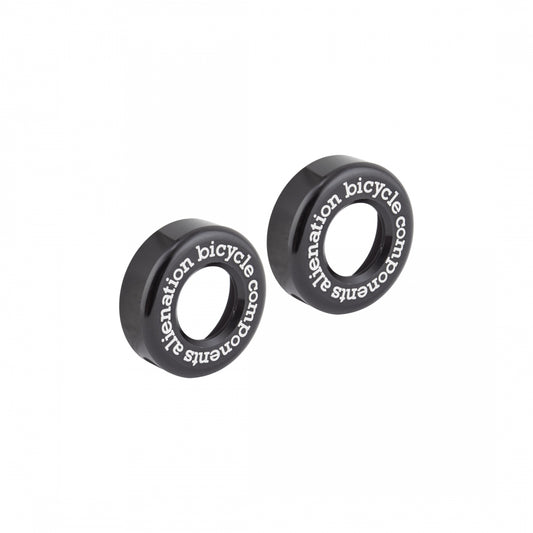 ALIENATION HBAR PLUG AN BAR END CAPS 7/8 ALY BK