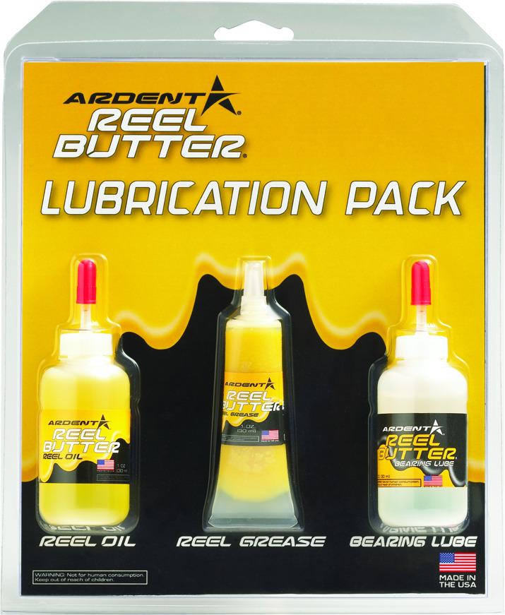 Ardent 4780 Reel Butter Lubrication Pack With Reel Oil Reel Grease and