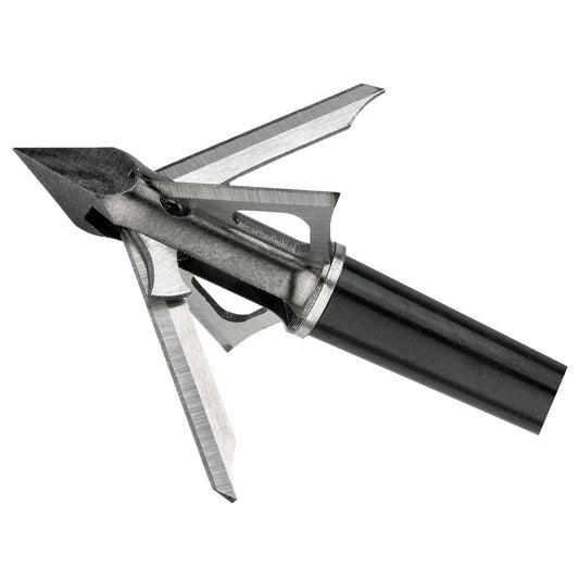 Muzzy 298 Trocar HBX Crossbow Hybrid (Fixed/Mechanical) 1"x1 5/8" Cut 100gr 4 Blade