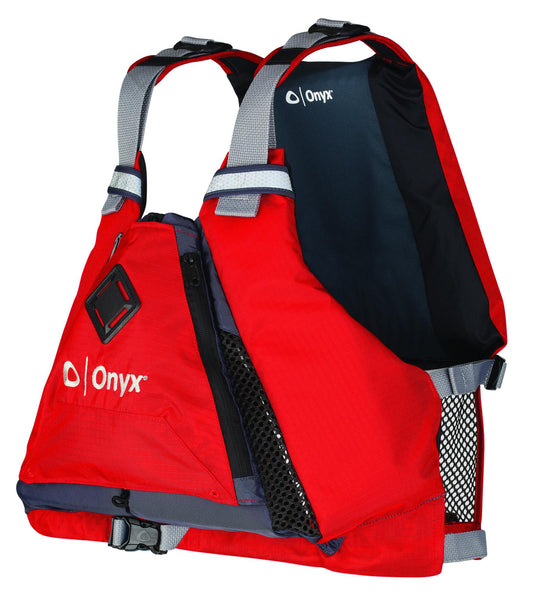 Onyx 122465-100-040-21 Torsion Movevent Paddle Pfd, Red -M/L