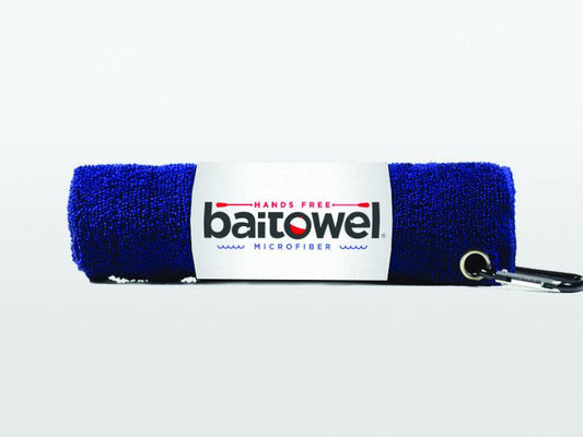 Baitowel BT-NAVY Fishing Towel With Clip Navy Blue